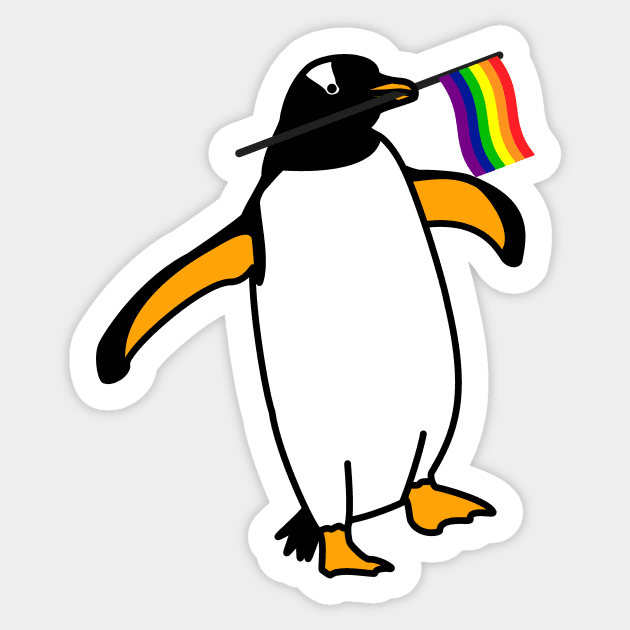 pride penguin Sticker by NoirPineapple